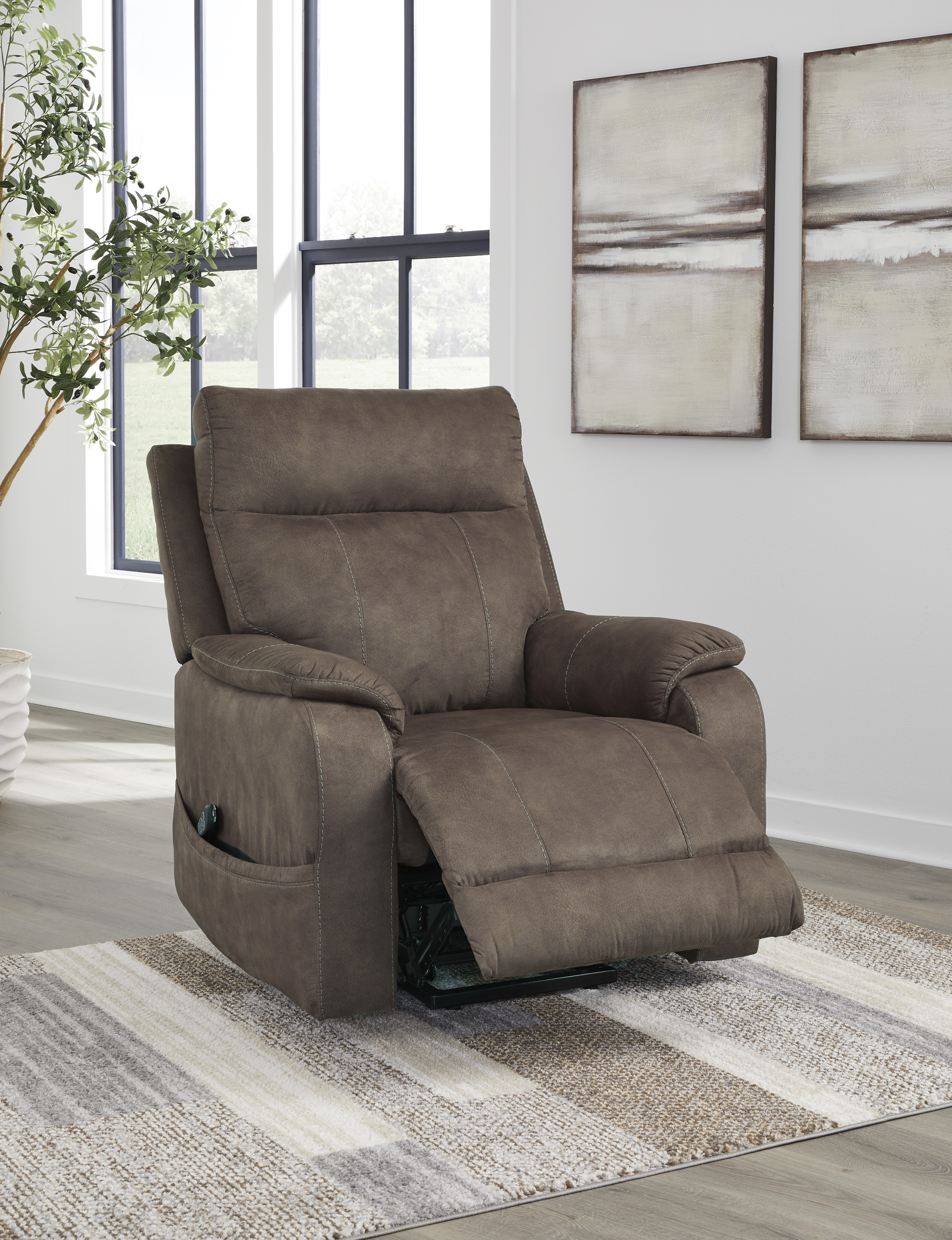 Leather Recliner at Superior Rent To Own